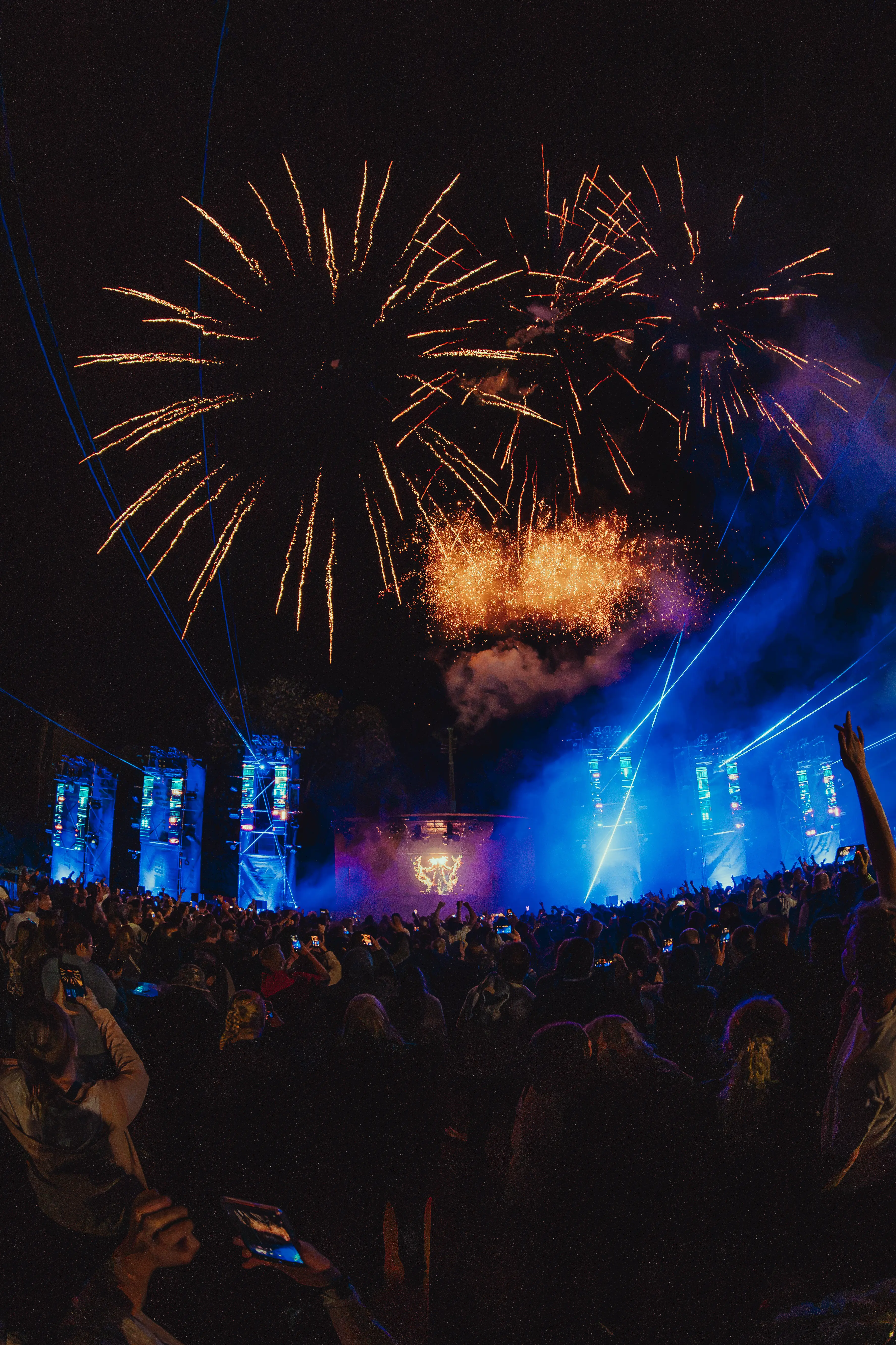 Festival Night Fireworks & Lasers